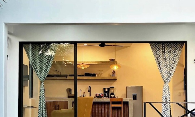 Brisas de Zicatela House | Charming 1-bedroom house Brisas de Zicatela with WiFi, AC, palapa,swimmingpool