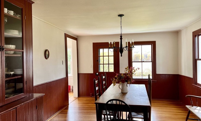 Valatie House | Charming 1800s home with fenced in yard and bucolic farm views !