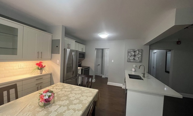 Burlington Apartment | Charming 2-bedroom apartment in terrific Burlington with WiFi and free parking