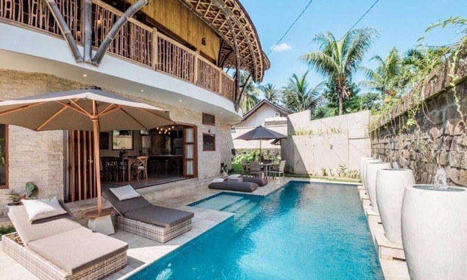 Ubud Villa | Charming 2 Bedroom Bamboo Villa, Ubud