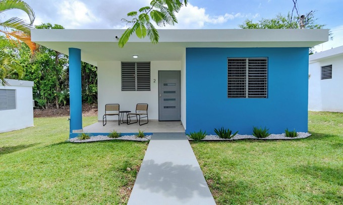 Pedernales Villa | Charming 2-bedroom little villa in Cabo Rojo with Full Kitchen, WiFi and AC