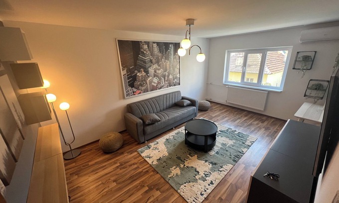 Calimanesti Apartment | Charming 2-bedroom apartment with AC, WiFi in adorable Călimănești
