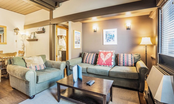 Silver Star Mountain Condo | Charming 2-Bedroom Suite w/Patio & Ski Locker – Perfect for Families & Groups