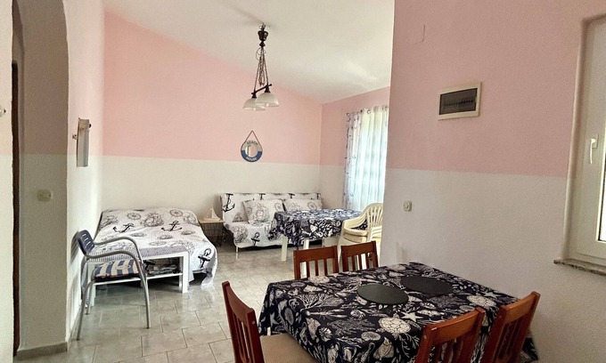 Vir Apartment | Charming 2-bedroom terrace apartment in amazing Vir, Walk to North&South Beaches