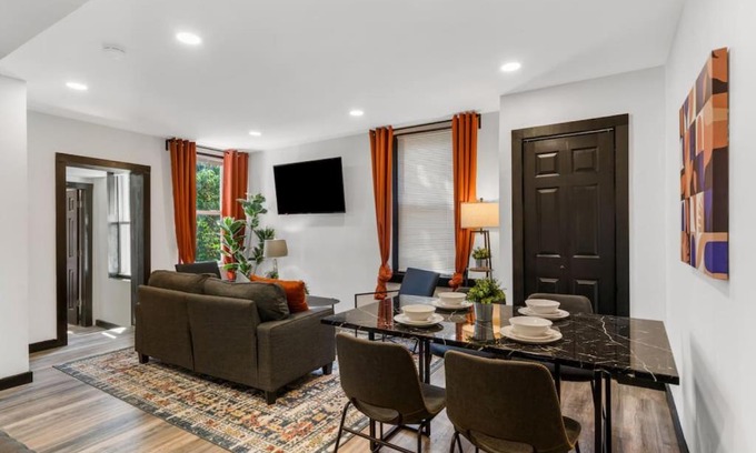 Penn-Knox Apartment | Charming 2 BR Home in Philadelphia, Ideal Location, Ample Parking!