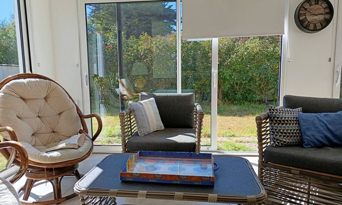 Notre-Dame-de-Monts House | Charming 2-Bedroom Holiday Home with Garden, Veranda, and Pet-Friendly in Notre-Dame-de-Monts