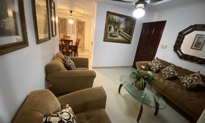 Guaricano Apartment | Charming 3-bedroom Retreat in Santo Domingo