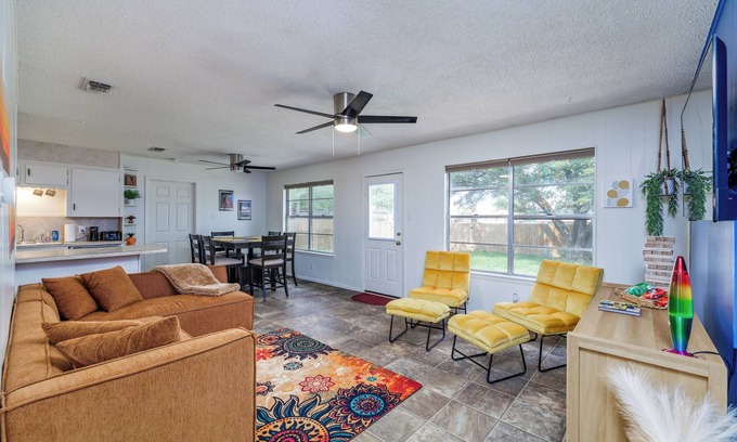 San Angelo House | Charming 4-bedroom house can sleep 8 in peaceful San Angelo