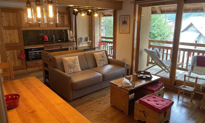La Salle-les-Alpes Apartment | Charming apartment 4/6 people, Serre Chevalier 1400 m 3 *, WIFI