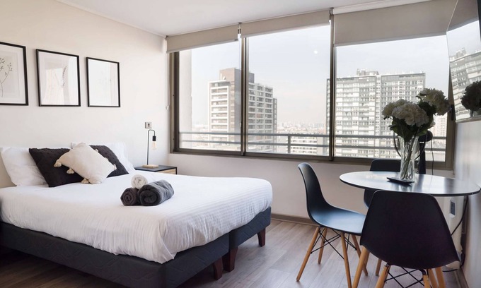 Santiago Apartment | Charming Barrio Italia Studio: Central Escape