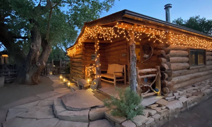 Lewis Cabin | Charming cabin good for a couple @ Canyon of the Ancients Guest Ranch