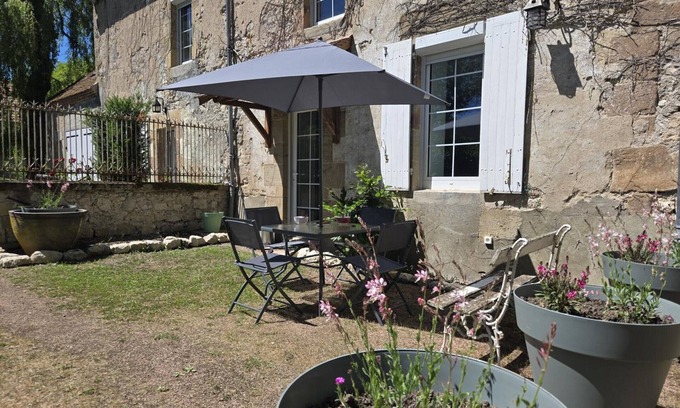Souvigny Cottage | Charming Cottage in Souvigny, Private Garden, Pet Friendly
