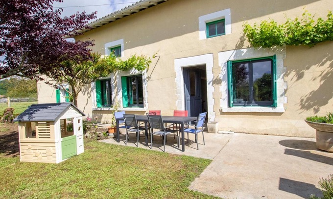 Sourzac Cottage | Charming Country House with Garden, Fireplace, and Modern Amenities in Peaceful Dordogne Location