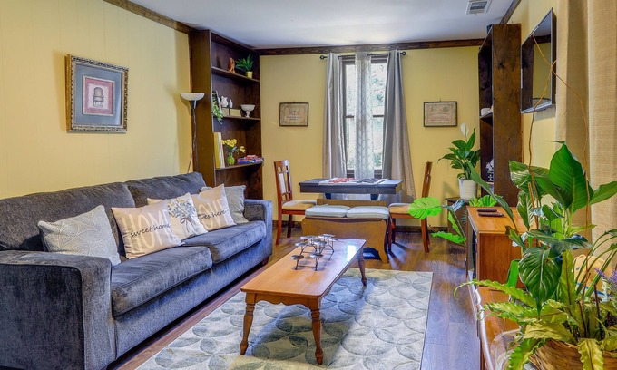 Covington House | Charming Covington Retreat w/ Yard & Sunroom!