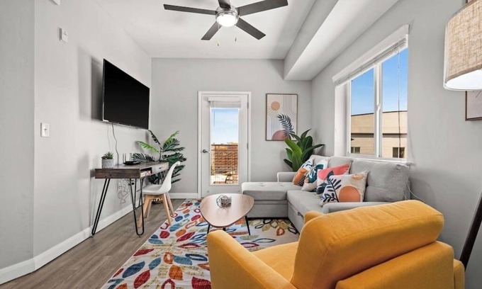 Central City Apartment | Charming Downtown Getaway