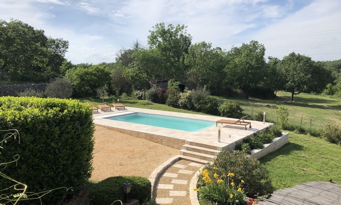 Bouquet Other | Charming farmhouse at the foot of Mont Bouquet near Uzès in a green setting