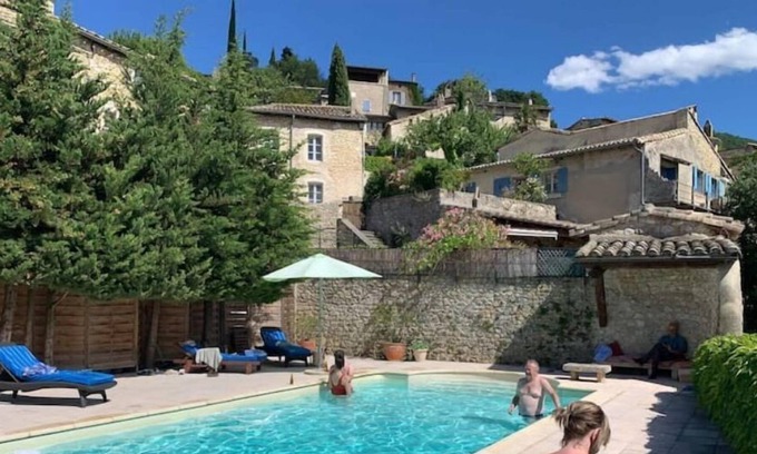 Mirmande House | Charming Four Bedroom House With Pool in the Heart of Medieval Mirmande
