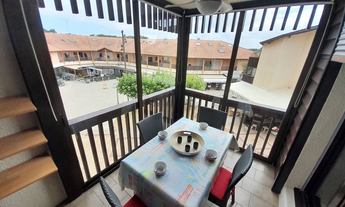 Vieux-Boucau-les-Bains Apartment | Charming Central Apartment with Private Parking in Vieux Boucau, Near Beach and Shops