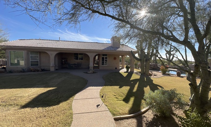 Desert View Village House | Charming guest house near historic downtown cave creek