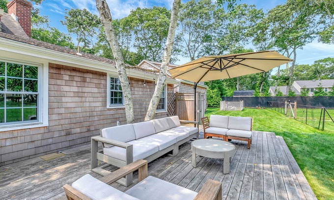 Westhampton House | Charming Hamptons Getaway On Private 1 Acre lot w/Heated Pool