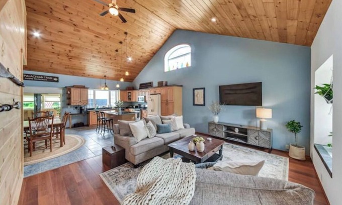 Greenville House | Charming home is short walk to downtown and Moosehead Lake. Large yard & garage.