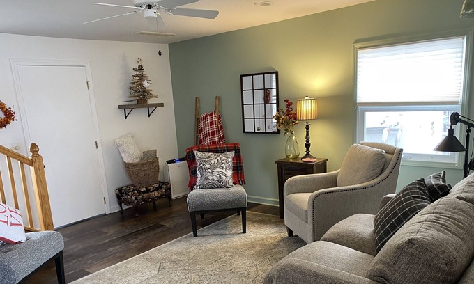 Brooklyn House | Charming home with stunning view of Wamplers Lake.