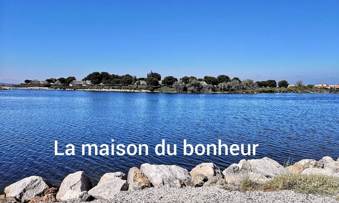 Le Barcares House | Charming House facing the air-conditioned marine lake