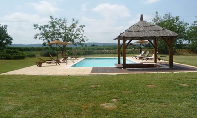 Anglars-Juillac House | Charming house, superb private pool, 11 people, classified 3 *