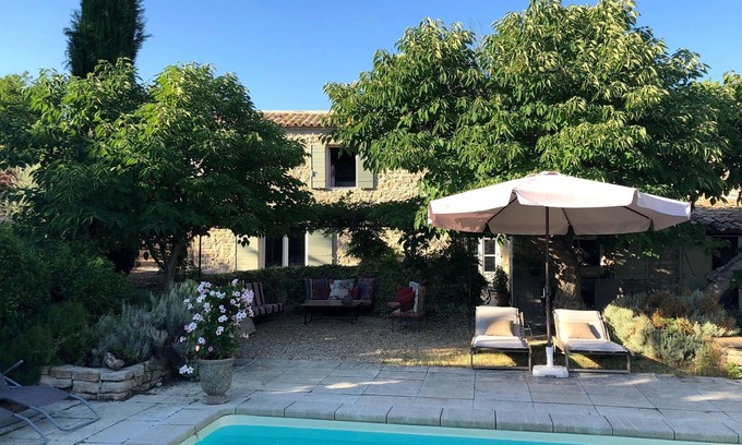 Viens House | Charming house swimming pool terrace 8 people Provence