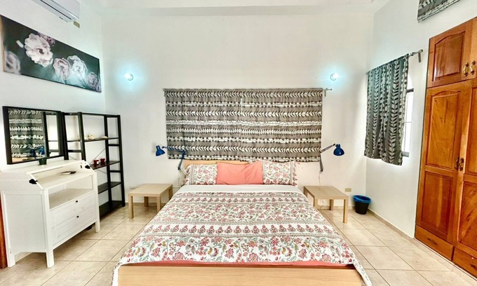 Rio San Juan Apartment | Charming King bedroom apartment with AC, WiFi and Pool in soothing Río San Juan