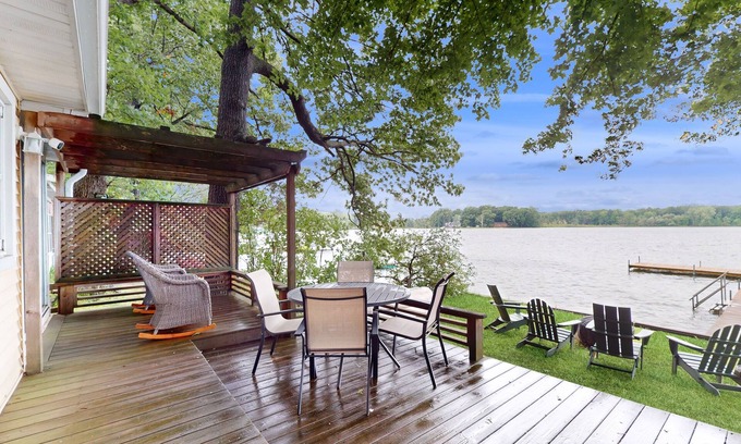 Scotts House | Charming Lakefront House with Stunning Views and Private Dock