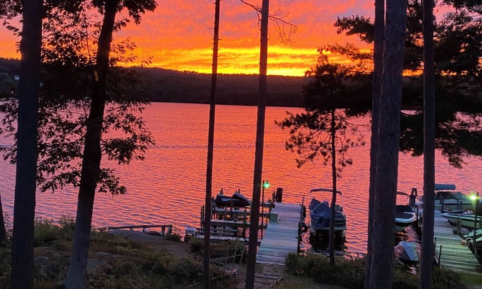 Laconia Apartment | Charming Lakefront Studio Condo