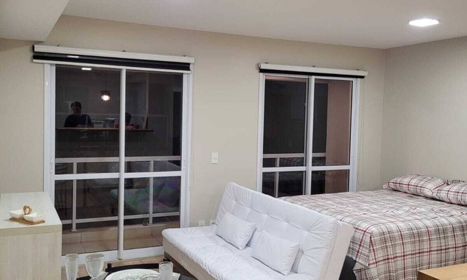 Mooca Apartment | CHARMING LOFT WITH POOL, PARKING SPACE, WIFI