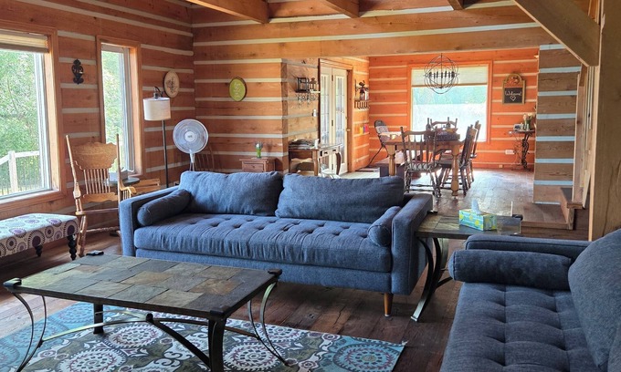 Carrying Place Ski Chalet | Charming Log Chalet on the Lake