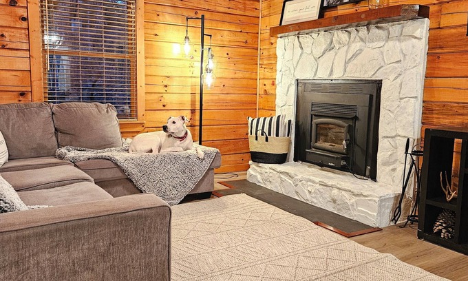 Pine Mountain Cabin | Charming Mountain Ridge View Cozy Cabin near FDR State Park and Callaway Gardens