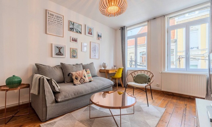 Vauban - Wazemmes Apartment | Charming one bedroom apartment - hypercentre!