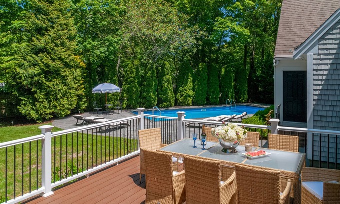 Osterville House | Charming Osterville Home with Pool
