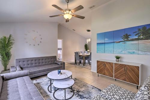 Interchange Square House | Charming Palm Bay Retreat with Spacious Yard!