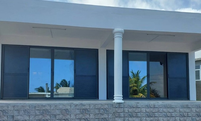 Rodrigues Island House | Charming property with large studios, fully equipped kitchenettes + terrace.