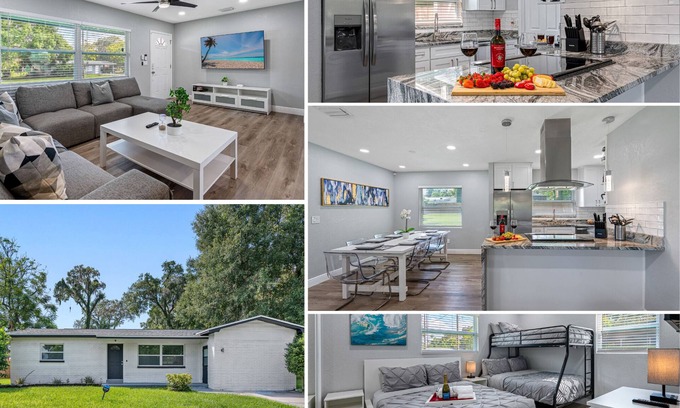 Brandon House | Charming & Renovated Home 20 Minutes from Tampa