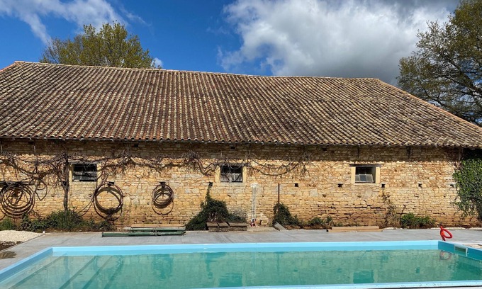 Lezay House | Charming Rustic 5-bedroom Farmhouse With Pool