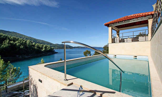Blato Villa | Charming Serene Beachfront Villa for 8 With Private Pool