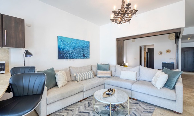 Libertad Apartment | Charming & sunlit condo with pool & balcony - near golf, beaches, & nightlife