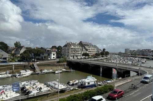 Le Pouliguen Apartment | Charming T2 with harbor view