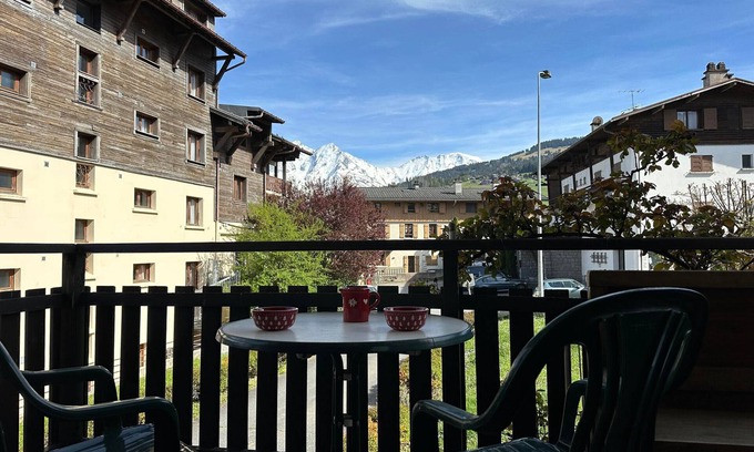 Combloux Apartment | Charming T3 in Combloux center, parking and pets allowed