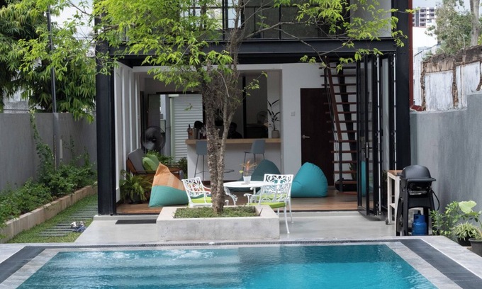Pamankada East Ski Chalet | Charming tiny home in Colombo, Sri Lanka with private swimming pool