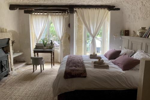 Poce-sur-Cisse House | Charming troglodyte near Amboise
