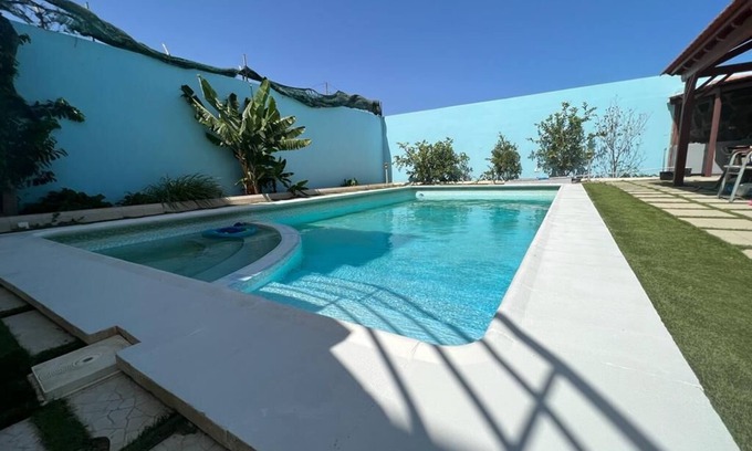 Praia Villa | Charming Villa With Pool- 5min to the beach