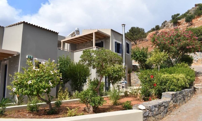 Stalida House | Charming Villa with Private Terrace & Sea View
