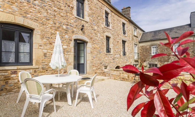 Pretot-Sainte-Suzanne Cottage | Charming Village House with Terrace - 3 Bedrooms, Modern Amenities, and Parking